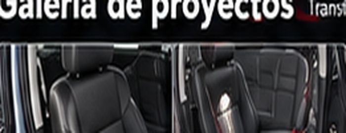 Concepto visual de vestiduras automotrices